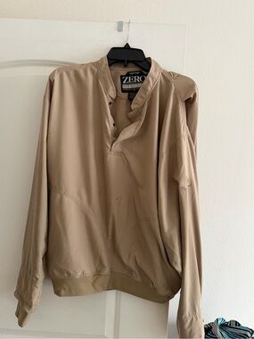 ZERO Lightweight Taupe Pullover